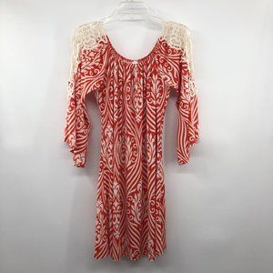 2B Together Tunic Juniors L Used Orange Cream